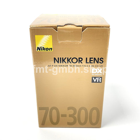 Nikon AF-P Nikkor 70-300mm 1:4.5-5.6E ED VR Objektiv (62 mm Filtergewinde)